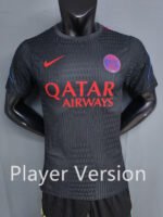 Player version 2026-27 Paris Saint-Germain Black Soccer Jersey AAA