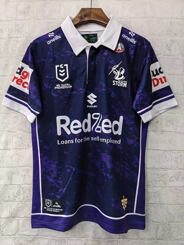 a1e29360 2026-2027 Melbourne Purple Rugby Jersey - Image 1