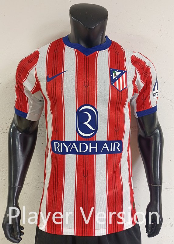 a23b91e3 Player version 26-27 Atletico Madrid Home Red White Soccer Jersey AAA - Image 1