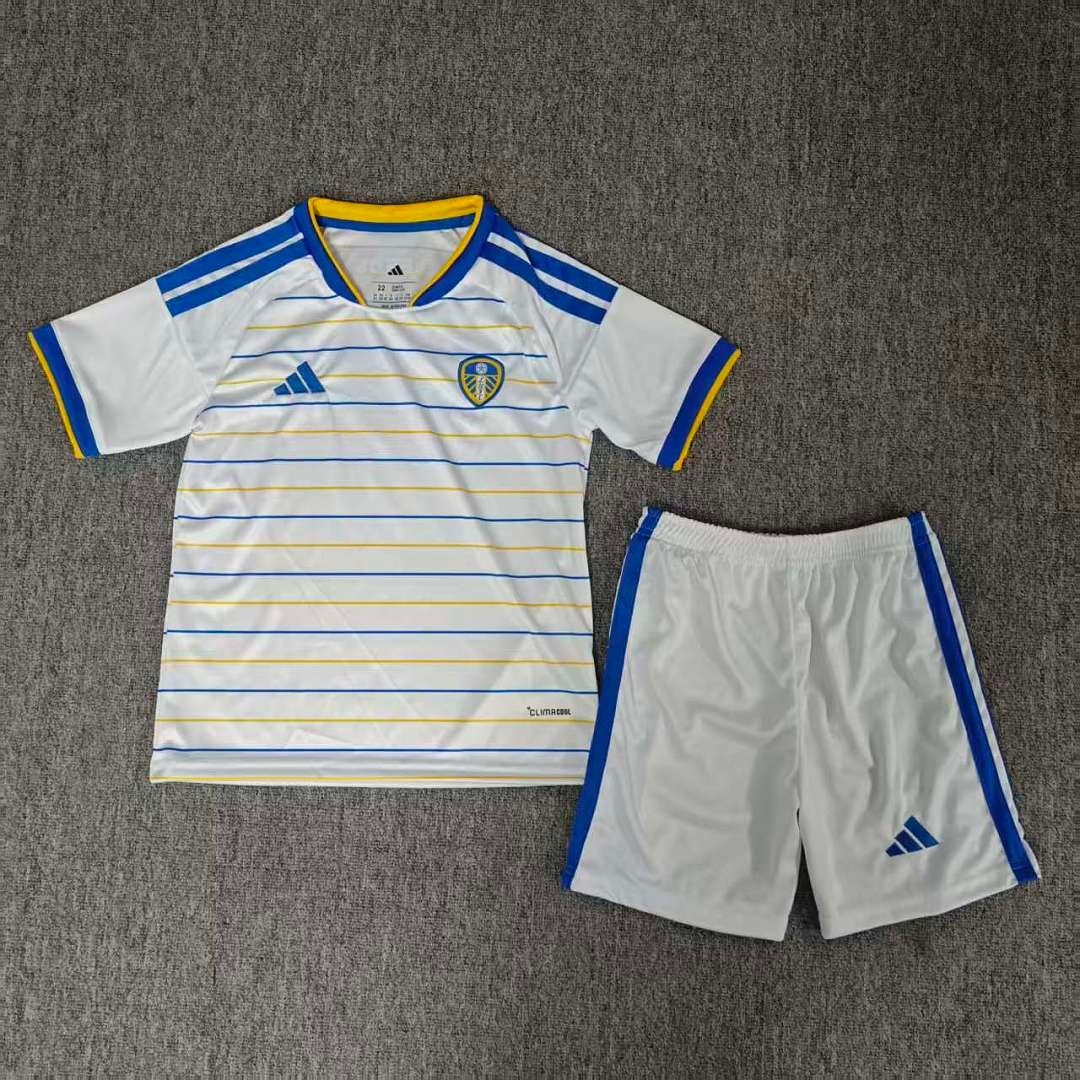 a23ec4b8 2026-2027 Leeds United Home White kids/youth Soccer uniform - Image 1
