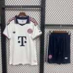 2026-2027 Bayern Away White Soccer Uniform