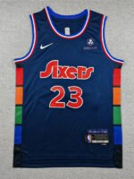 2026  NBA  Philadelphia 76ers Dark Blue  #23 Jersey