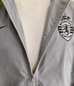 26-27 Sporting Lisbon Grey Windbreaker  Soccer Jacket - Image 4