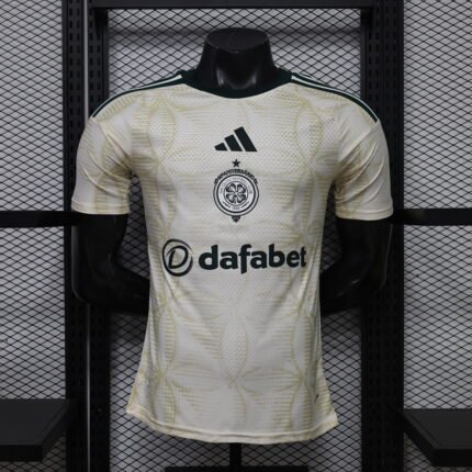 Player version 2026-27 Celtic 2nd Away Apricot Soccer Jersey AAA