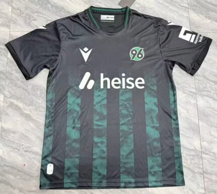 2026-2027 Hanover Away Black Soccer Jersey AAA