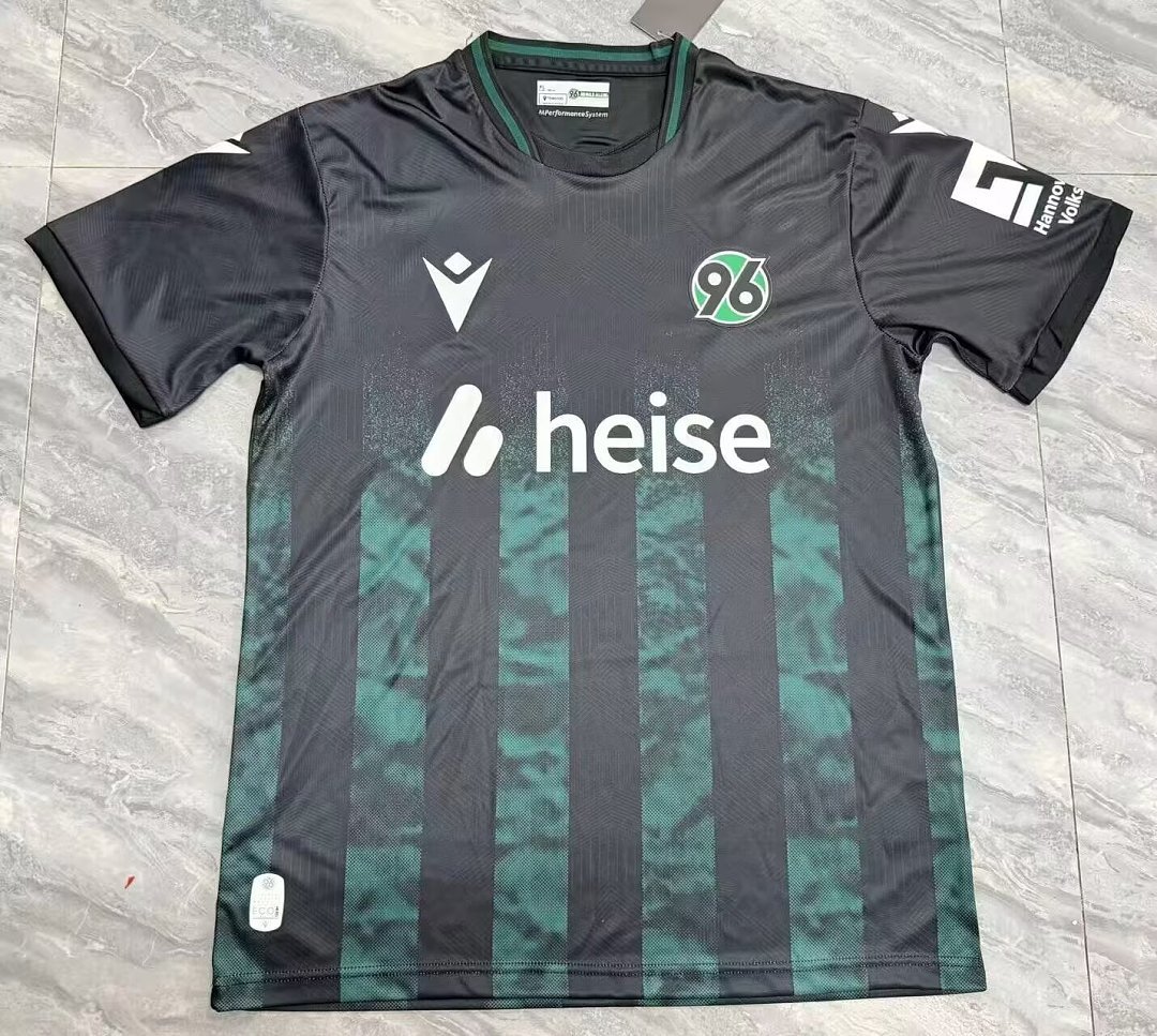 a6052c8b 2026-2027 Hanover Away Black Soccer Jersey AAA - Image 1