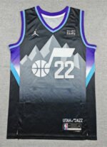 2026  NBA  Utah Jazz Black  #22 Jersey