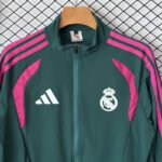 2026 Real Madrid Green Windbreaker  Soccer Jacket uniform - Image 3