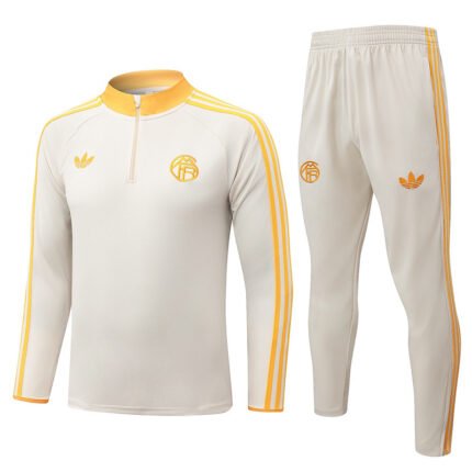 2026-27 Bayern Munich Apricot Soccer Tracksuit Uniform