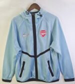 2026 Arsenal Light Blue Windbreaker  Soccer Jacket