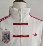 Spain White Chinese Tang Jacket suit - Image 3