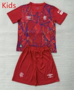 2026-2027 Rangers Goalkeeper Red  kids/youth  Soccer uniform