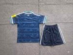 26-27 Newcastle United Away Blue Kids/Youth Soccer Uniform - Image 2