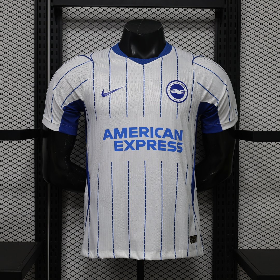 ab982153 Player version 2026-2027 Brighton Away White Blue Soccer Jersey AAA - Image 1