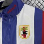 26-27 Japan Blue Windbreaker  Soccer Jacket - Image 4