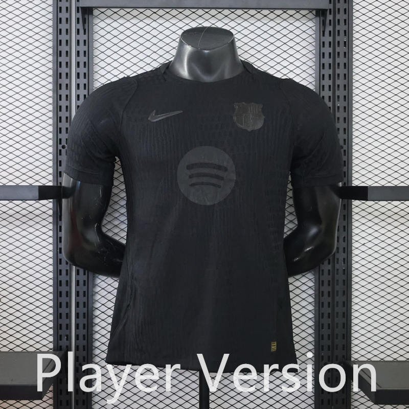 aedf22be Player version 26-27 Barcelona Black Soccer Jersey AAA - Image 1