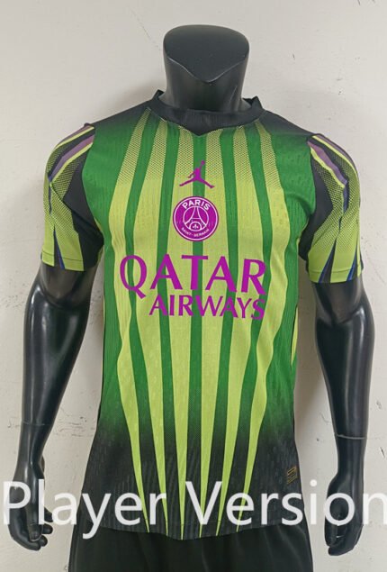 Player version 2026-27 Paris Saint-Germain Green  Soccer Jersey AAA