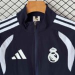 2026 Real Madrid Royal Blue Windbreaker  Soccer Jacket uniform - Image 4