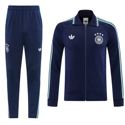 26-27 Germeny Royal Blue Thailand Soccer Jacket Uniform
