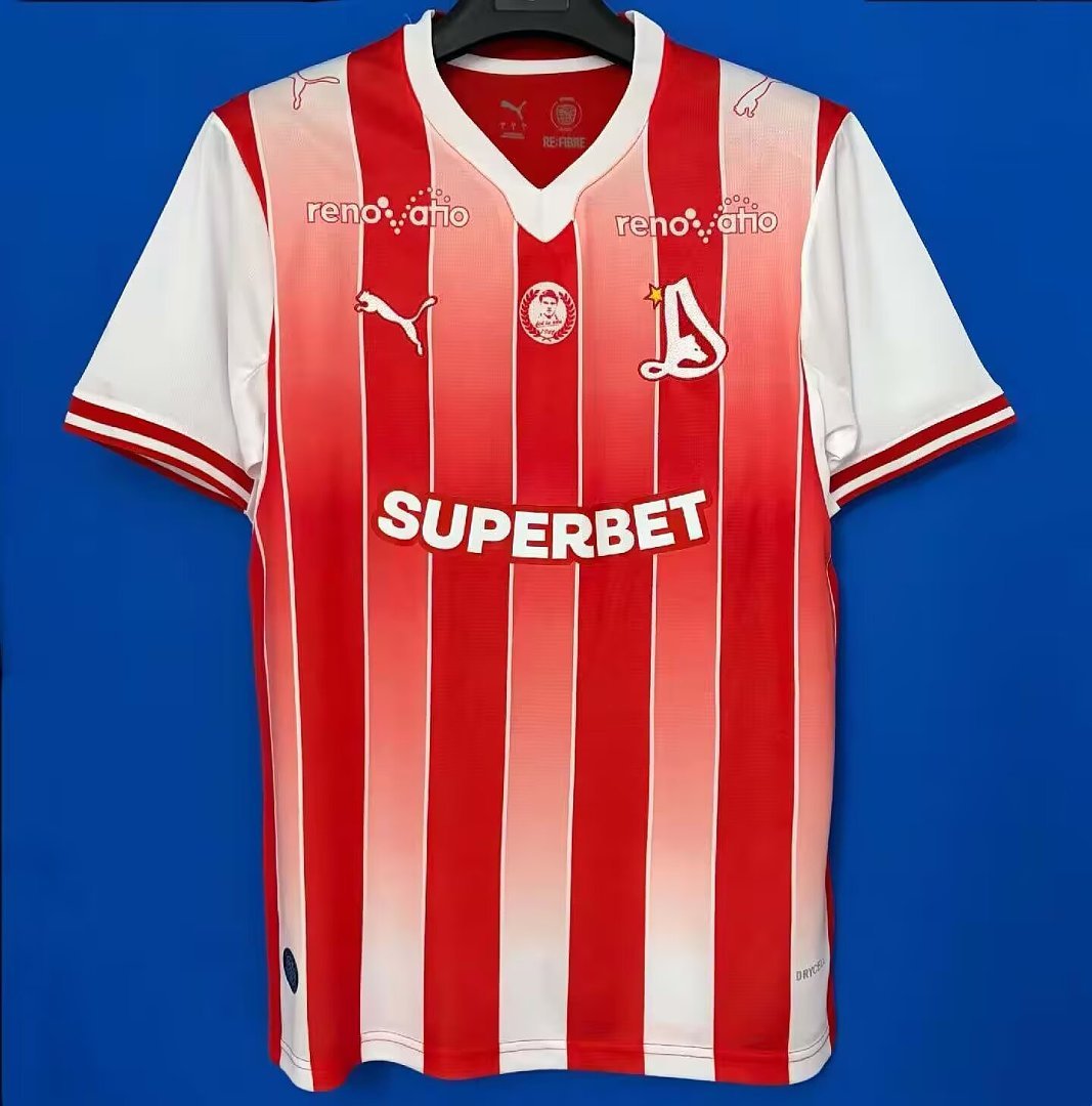 b1d05592 2026-27 Dynamo Red Soccer Jersey AAA - Image 1