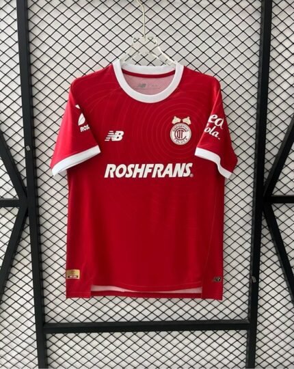 2026-2027 Toluca Home Red Soccer Jersey AAA
