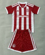 2026-27  Olympiacos  Home White Red Soccer Uniform