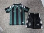 2026-2027 Celtic Away Black Green kids/youth  Soccer uniform