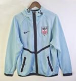 2026 USA Home Light Blue Windbreaker  Soccer Jacket