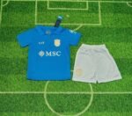 2026-2027 Napoli Home Blue kids/youth  Soccer uniform