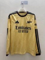 （S-4XL） 2026-2027 Arsenal 2nd Away Yellow Soccer Long sleeves Jersey AAA
