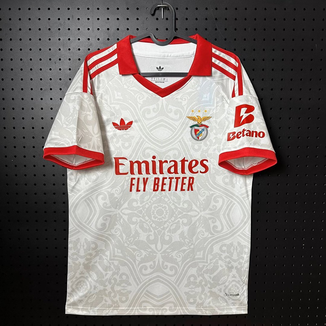 bb2e8a33 2026-2027 Benfica Away White Soccer Jersey AAA - Image 1