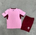 2026-27 Valencia Third  Away Pink kids/youth Soccer uniform - Image 2