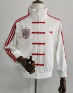 Spain White Chinese Tang Jacket suit
