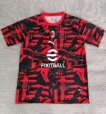 2026-27 AC Milan Red Black Soccer Training Jersey