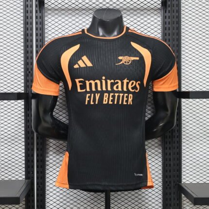 Player version 2026-2027 Arsenal Black Soccer Jersey AAA