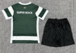 2026-2027 Sporting Lisbon Home Green White  kids/youth  Soccer uniform - Image 2