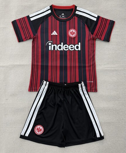 2026-2027 Frankfurt Home Red Black Soccer Uniform