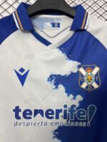 26-27 CD Tenerife Home Blue White Thailand Soccer Jersey AAA - Image 2