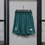 Player version 2026-27 Real Madrid 2nd Away Green  Soccer Shorts