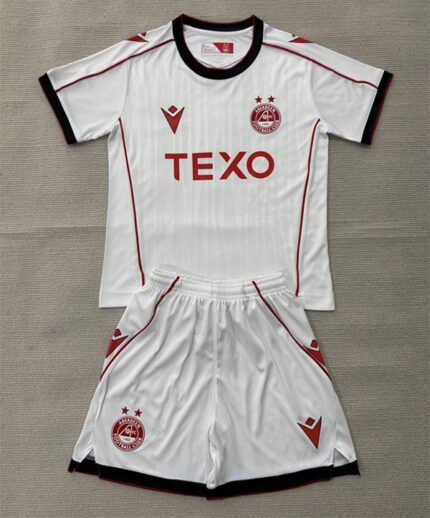2026-27 Aberdeen Away White Soccer Uniform