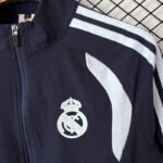 2026 Real Madrid Royal Blue Windbreaker  Soccer Jacket uniform - Image 2