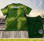 2026-2027 Portsmouth Goalkeeper Black Green kids/youth  Soccer uniform - Image 2
