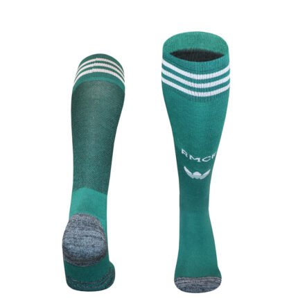 2026-27 Real Madrid Away Green kids Soccer Socks