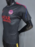 Player version 2026-27 Paris Saint-Germain Black Soccer Jersey AAA - Image 3