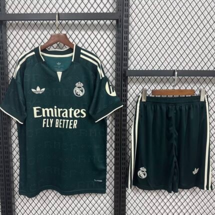 2026-27 Real Madrid Away Green Soccer uniform