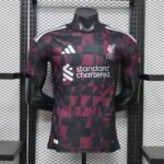 Player Version 26-27 Liverpool 2nd Away Red Black Soccer Jersey AAA