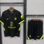 2026-27 Atletico Madrid Away Black Soccer Uniform