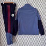 2026 Bayern Munich Grey Blue Windbreaker  Soccer Jacket uniform - Image 2