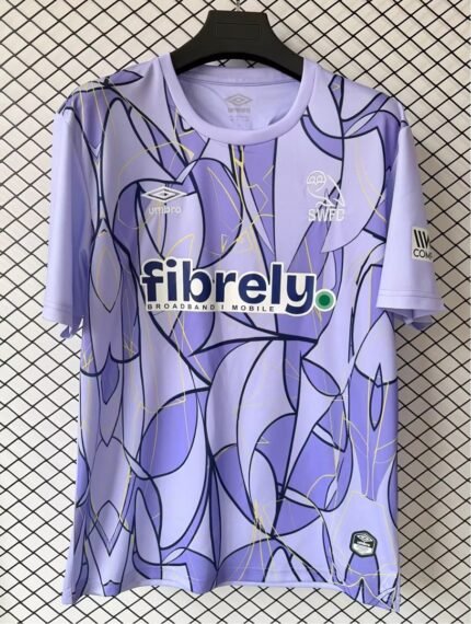 26-27 Sheffield United Goalkeeper  Purple Soccer Jersey AAA