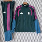 2026 Real Madrid Green Windbreaker  Soccer Jacket uniform